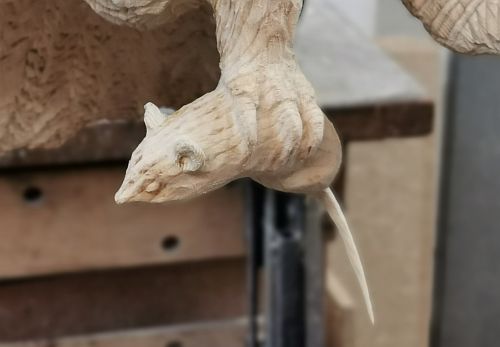 flugeule fliegende eule landende eule landing owl eule holz motorsäge kettensäge schnitzen kettesägenkunst motorsägenkunst